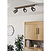 Eglo Led-plafondspot Camaldoli 3-voudig (l x b x h: 52 x 4,5 x 11,5 cm, Donker Brons) | BAUHAUS