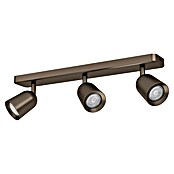 Eglo Led-plafondspot Camaldoli 3-voudig (l x b x h: 52 x 4,5 x 11,5 cm, Donker Brons) | BAUHAUS
