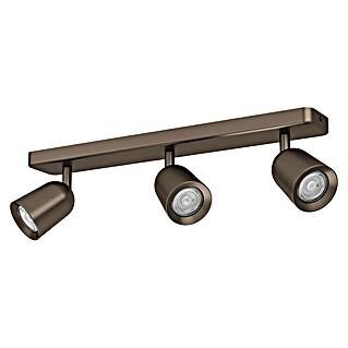 Eglo Led-plafondspot Camaldoli 3-voudig (l x b x h: 52 x 4,5 x 11,5 cm, Donker Brons)