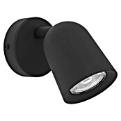 Eglo Led-wandspot Camaldoli enkel (Zwart, Diameter: 8,5 cm) | BAUHAUS