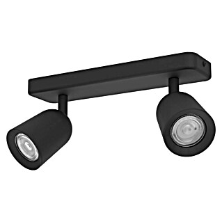 Eglo Led-plafondspot Camaldoli 2-voudig (l x b x h: 30 x 4,5 x 11,5 cm, Zwart)