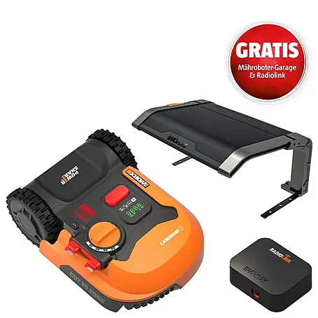 Worx PowerShare 20V Mähroboter-Set