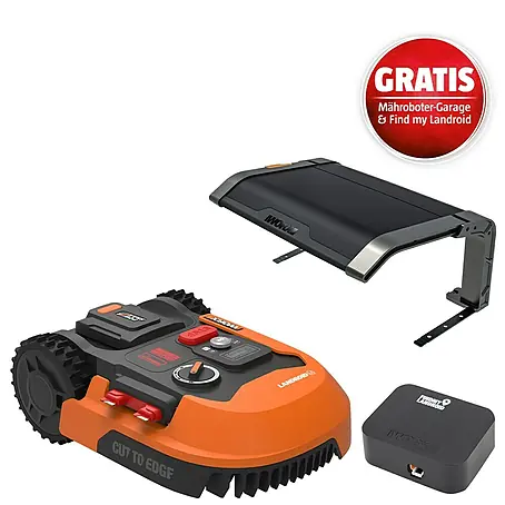 Worx PowerShare 20V Mähroboter-Set