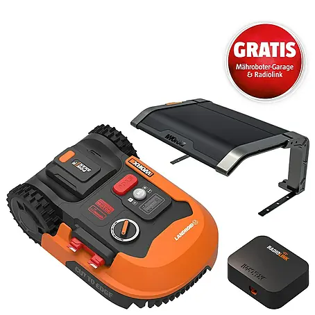 Worx PowerShare 20V Mähroboter-Set