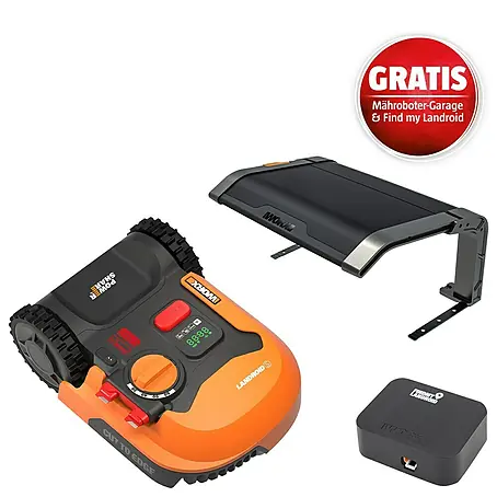 Worx PowerShare 20V Mähroboter-Set