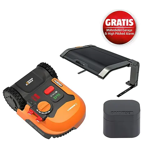 Worx PowerShare 20V Mähroboter-Set