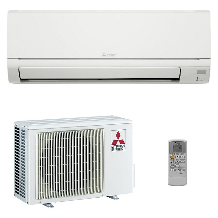 Mitsubishi Electric Inverterski klima-uređaj MSZ-DW 25VF  (Snaga hlađenja: 2.500 W, Snaga grijanja: 1.900 W, Površina prostorije: 20 m² - 25 m²) | BAUHAUS