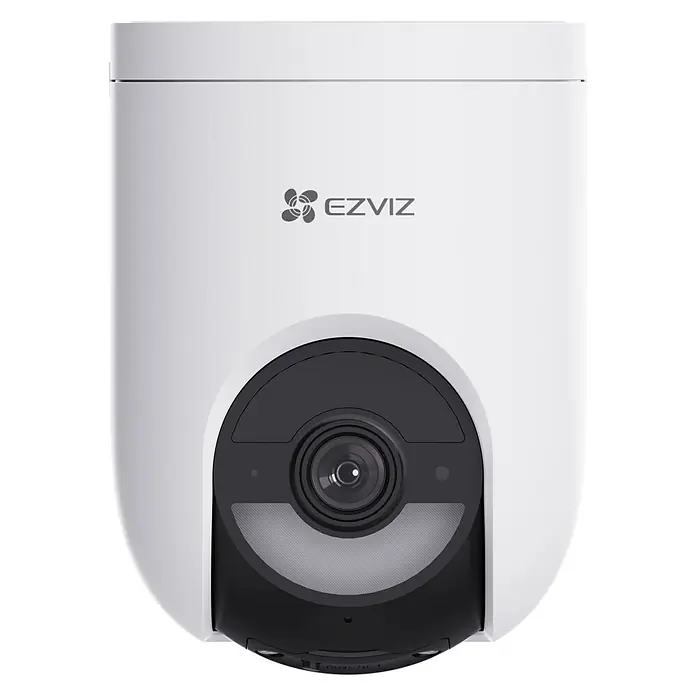 EZVIZ Cámara de vigilancia HB8 Lite Torreta - Blanco, Ángulo de detección: 90 °, Alcance de detección: 12 m - Cámara de seguridad EZVIZ blanca con lente integrada y logotipo sutil para seguridad y vigilancia óptimas.