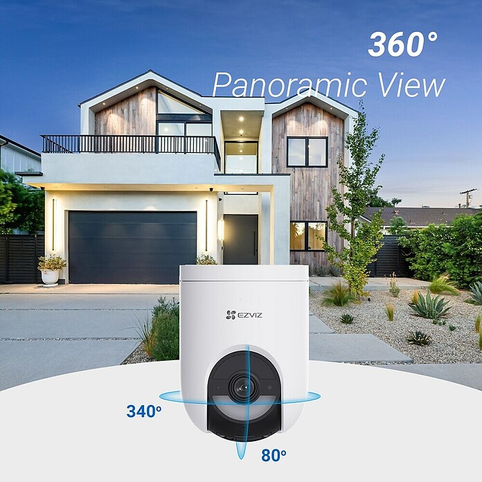 EZVIZ Cámara de vigilancia HB8 Lite Torreta (Ángulo de detección: 90 °, Alcance de detección: 12 m) | BAUHAUS