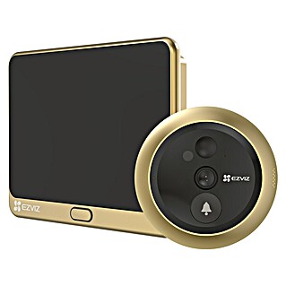 EZVIZ Mirilla digital DP2C (Oro, 1.920 x 1.080 píxeles (Full HD), 155 °)