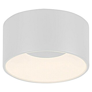 Plafón LED redondo Tanika (13 W, Ø x Al: 16 x 80 cm, Blanco, Blanco cálido)