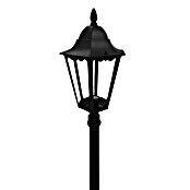 Panaled Vagg Baliza exterior (Color del marco: Negro, Sin bombillas) | BAUHAUS
