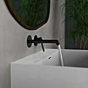 Camargue Wand-Waschtischarmatur Mallorca (Schwarz) | BAUHAUS