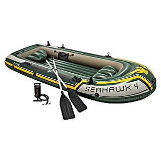Intex Bote hinchable Seahawk 400 (Apto para: Máximo 4 personas, Carga útil: 400 kg)