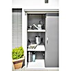 Trimetals Geräteschrank Guardian (176 x 98 x 186,5 cm, Lichtgrau/Anthrazit, Stahl)