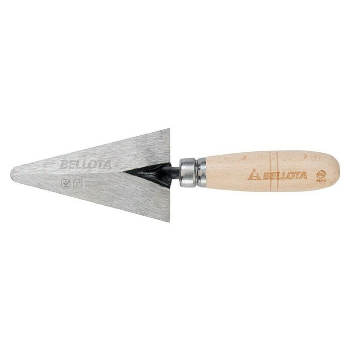Bellota Paleta de albañilería 5903 (Longitud: 24 cm, Material paleta: Acero)