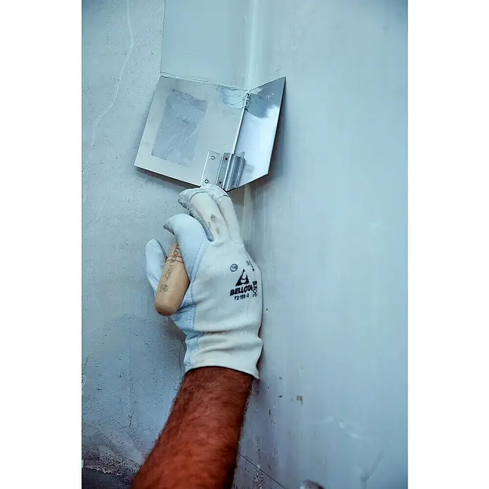 Bellota Espátula para ángulos interiores - 100 mm - Herramienta para formar esquinas con guantes.