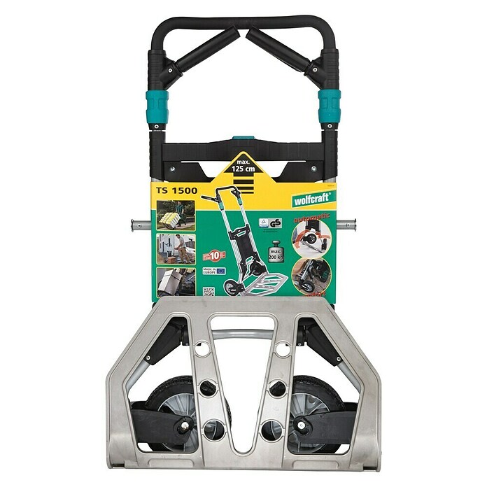 Wolfcraft Carretilla plegable TS 1500 (Peso máximo admitido: 200 kg)