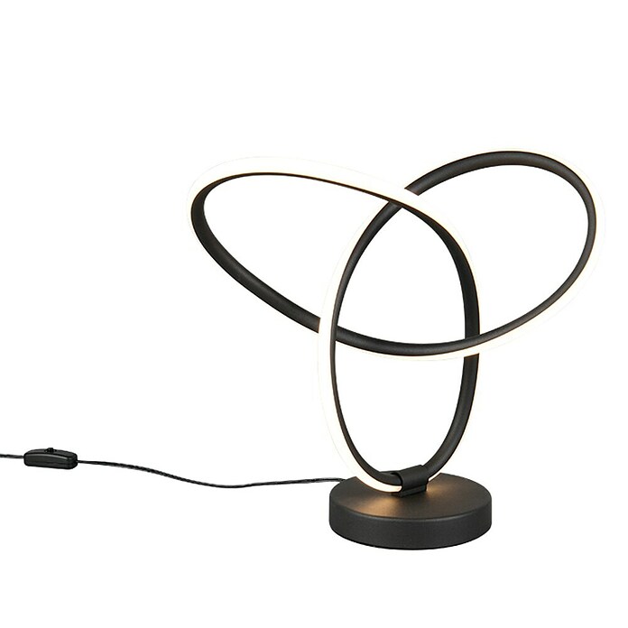 Trio Lighting Led-tafellamp Lando (8 W, Zwart, Warm wit) | BAUHAUS