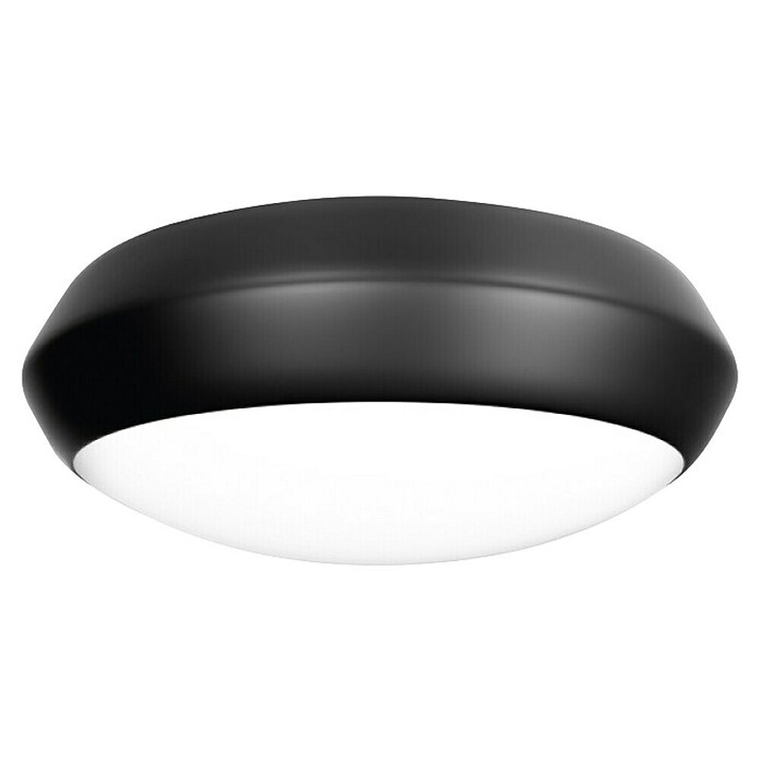 Green Tech LED stropna svjetiljka  (15 W, Crna, 30 cm) | BAUHAUS