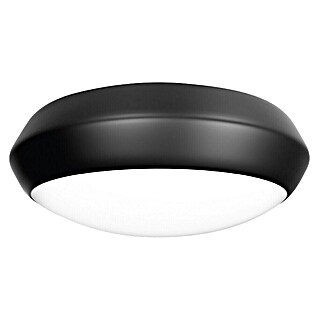 Green Tech LED stropna svjetiljka (15 W, Crna, 30 cm)