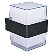 Green Tech LED zunanja stenska svetilka Uranus  (10 W, 110 x 130 x 90 mm, Črna, IP54) | 3078 - Wandleuchte Outdoor | CAJA - Outdoorleuchten Hochvolt | CAJ - Outdoorleuchten | CA - Beleuchtung | C - Elektro | BAUHAUS