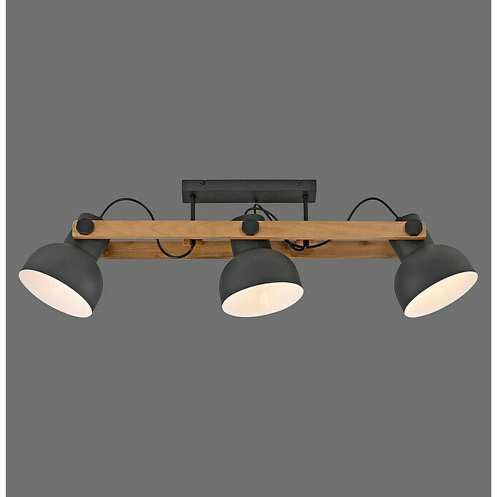 Just Light Regleta CUP 2.0 (60 W, Negro, E27) | BAUHAUS