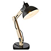 Lámpara de sobremesa (40 W, L x An x Al: 31 x 16 x 42,5 cm, Madera brillante, E27) | BAUHAUS