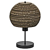 Ledvance Lámpara de sobremesa redonda Cardboard (40 W, Ø x Al: 26 x 38,5 cm, Marrón, Marrón, E27) | BAUHAUS