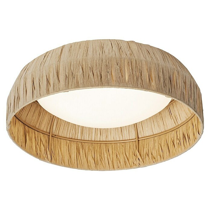 Ledvance Plafón redondo Bambú (12 W, Ø x Al: 50 x 13 cm, Beige) | BAUHAUS