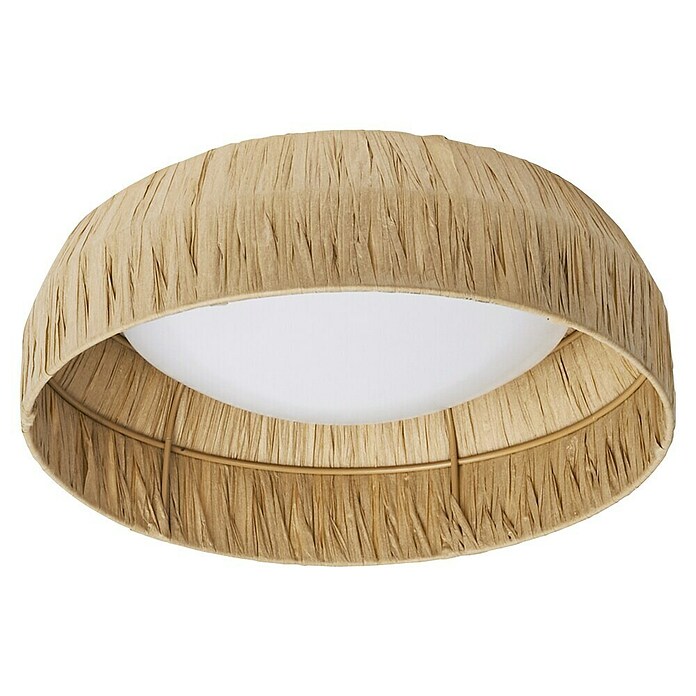 Ledvance Plafón redondo Bambú (12 W, Ø x Al: 50 x 13 cm, Beige) | BAUHAUS