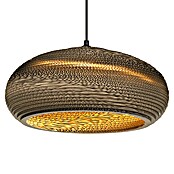 Ledvance Lámpara colgante redonda Cardboard (40 W, Ø x Al: 40 x 125 cm, Marrón, E27) | BAUHAUS