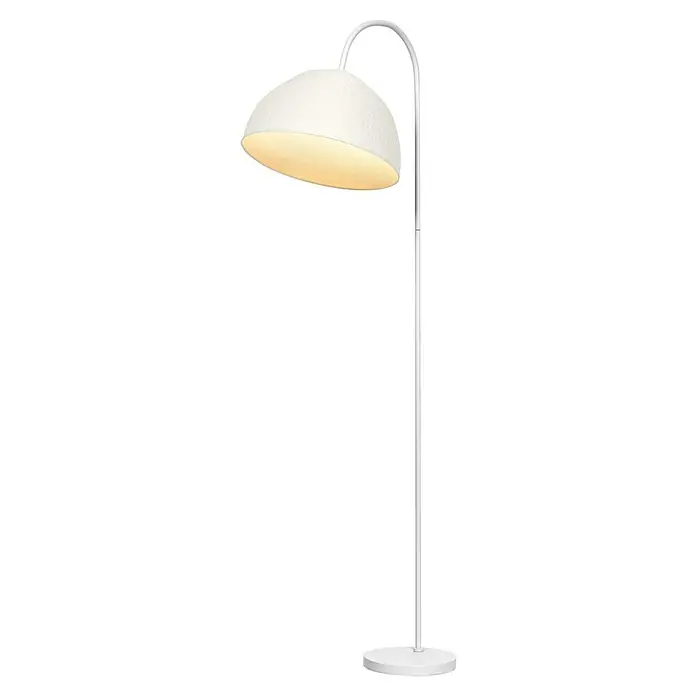 Ledvance Lámpara de pie Camel Bell - 40 W, Altura: 153 cm, Blanco, E27 - Elegante lámpara de pie con pantalla blanca y luz brillante, que crea un ambiente agradable. Su diseño moderno se integra perfectamente en cualquier espacio.