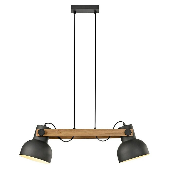 Just Light Lámpara colgante CUP 2.0 (60 W, Negro, E27, 2 ud.) | BAUHAUS