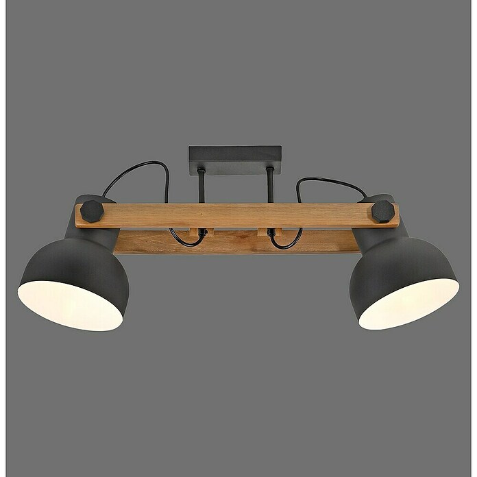 Just Light Regleta CUP 2.0 (60 W, Negro, E27) | BAUHAUS