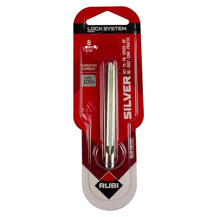 Rubi Fresa de carburo de tungsteno Widia 8 mm (1 ud.)