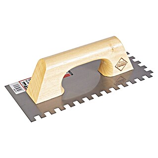 Rubi Llana (L x An: 280 x 120 mm, Material empuñadura: Madera, Dentado: 10 x 10 mm)