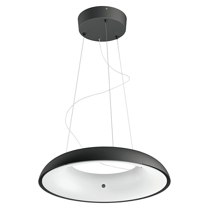 Philips Hue LED viseča okrogla svetilka Amaze  (25 W, Ø x V: 43,4 x 150 cm, Črna) | 3015 - Pendelleuchte Wohnraum | CACA - Pendelleuchte Wohnraum | CAC - Indoorleuchten | CA - Beleuchtung | C - Elektro | BAUHAUS