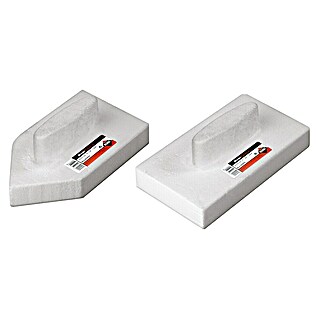 Rubi Llana de alisado de porex rectangular (Material llana: Poliestireno, 24 x 14 cm)