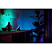 Philips Hue Led-tafellamp White and color ambience (7 W, l x b x h: 12,6 x 12,9 x 10,1 cm, Zwart, RGB) | BAUHAUS