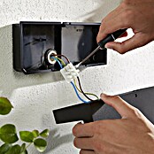 Philips Hue LED-Außenwandleuchte (1-flammig, 13,5 W, Lichtfarbe: RGBW, IP44, Schwarz)