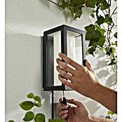 Philips Hue Impress LED-Wandleuchte (16 W, L x B x H: 14,1 x 12 x 24 cm, Schwarz, RGBW) | BAUHAUS