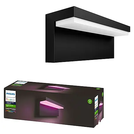 Philips Hue LED-Außenwandleuchte Nyro