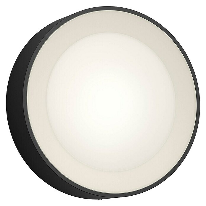 Philips Hue LED-Außenwandleuchte (1-flammig, 15 W, Lichtfarbe: RGBW, IP44, Schwarz)