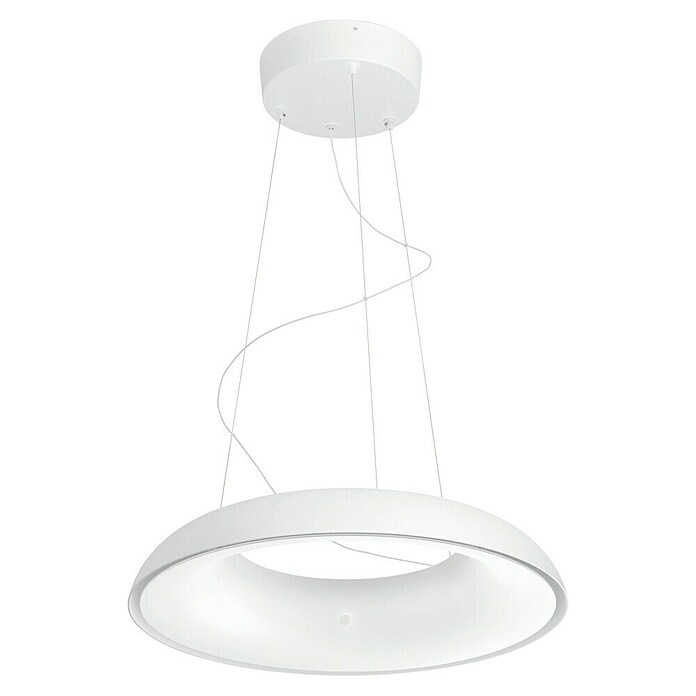 Philips Hue Lámpara colgante LED redonda Amaze (25 W, Ø x Al: 43,4 x 150 cm, Blanco, Blanco) | BAUHAUS