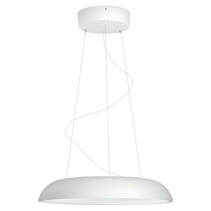 Philips Hue Lámpara colgante LED redonda Amaze (25 W, Ø x Al: 43,4 x 150 cm, Blanco, Blanco) | BAUHAUS