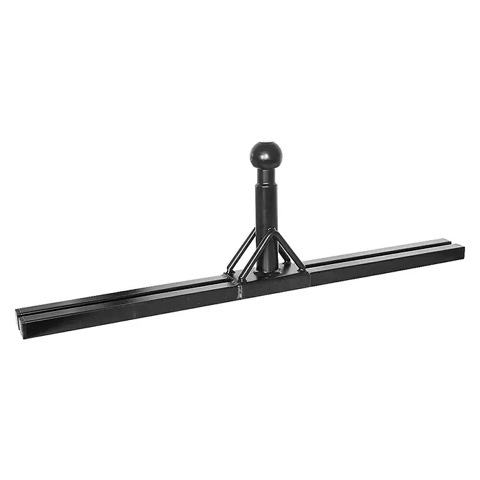 LAS Fahrrad-Aufrüst-Set - Geeignet für: Anhänger, Nutzlast: 65 kg - Schwarze horizontale Stange mit Kugelhalter in der Mitte, ideal für Studio- und Fotoarbeiten. Stabil und vielseitig.