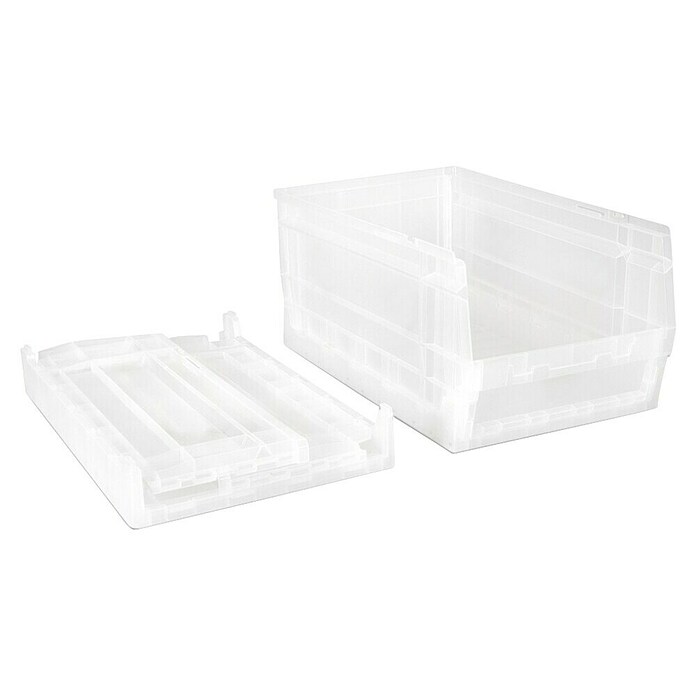 Cubeta apilable 54P (Transparente, No incluye herramientas)