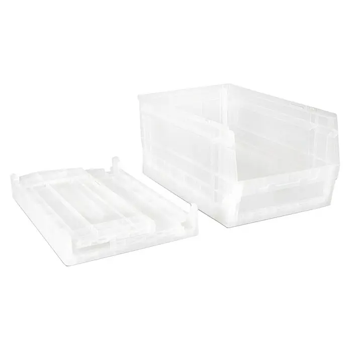 Tayg Gaveta 54P - L x An x Al: 33,6 x 21,6 x 17,5 cm, Transparente - Contenedor de almacenamiento transparente con tapa abierta, ideal para almacenamiento y organización. Perfecto para taller, garaje y oficina.