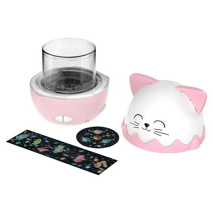 Lámpara de sobremesa LED Mía Gato (Rosa, RGBW) | BAUHAUS